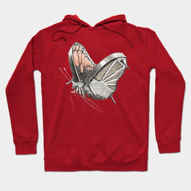 butterfly music Hoodie by RedmerHoekstra